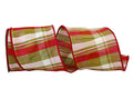 Richmond Plaid Dupioni