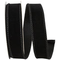 Velvet Fuzz Ribbon- Black