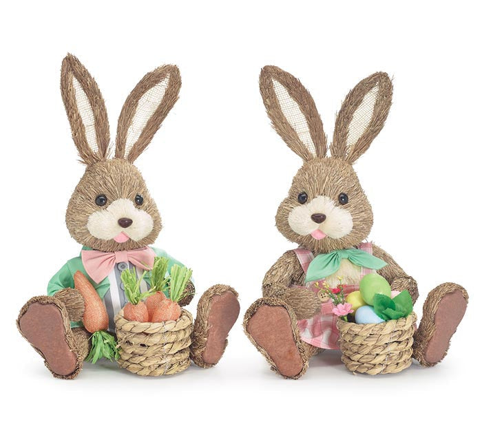 Sitting Sisal Bunnies