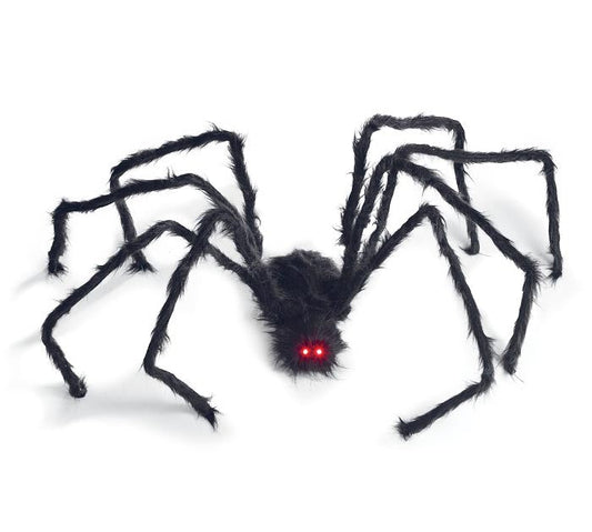 Large Light Up Furry Spider