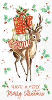 Merry Little Deer Guest Towel