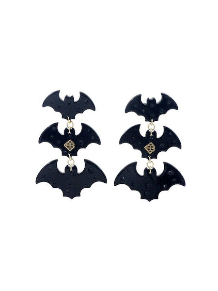 Flying Bats Earrings