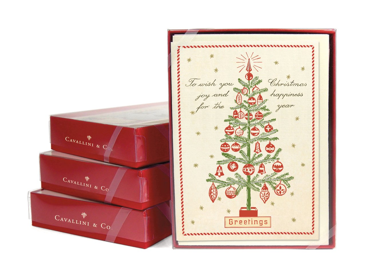 Christmas Tree Boxed Notecards