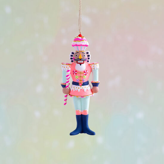 Brown Colonel Cupcake Ornament