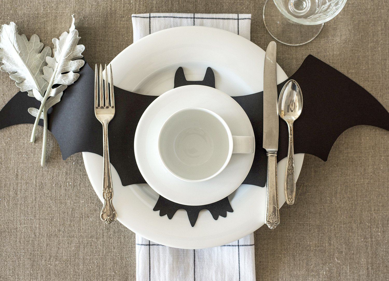 Die Cut Bat Placemat