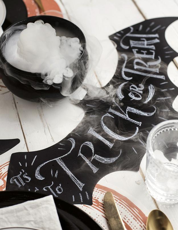 Die Cut Bat Placemat
