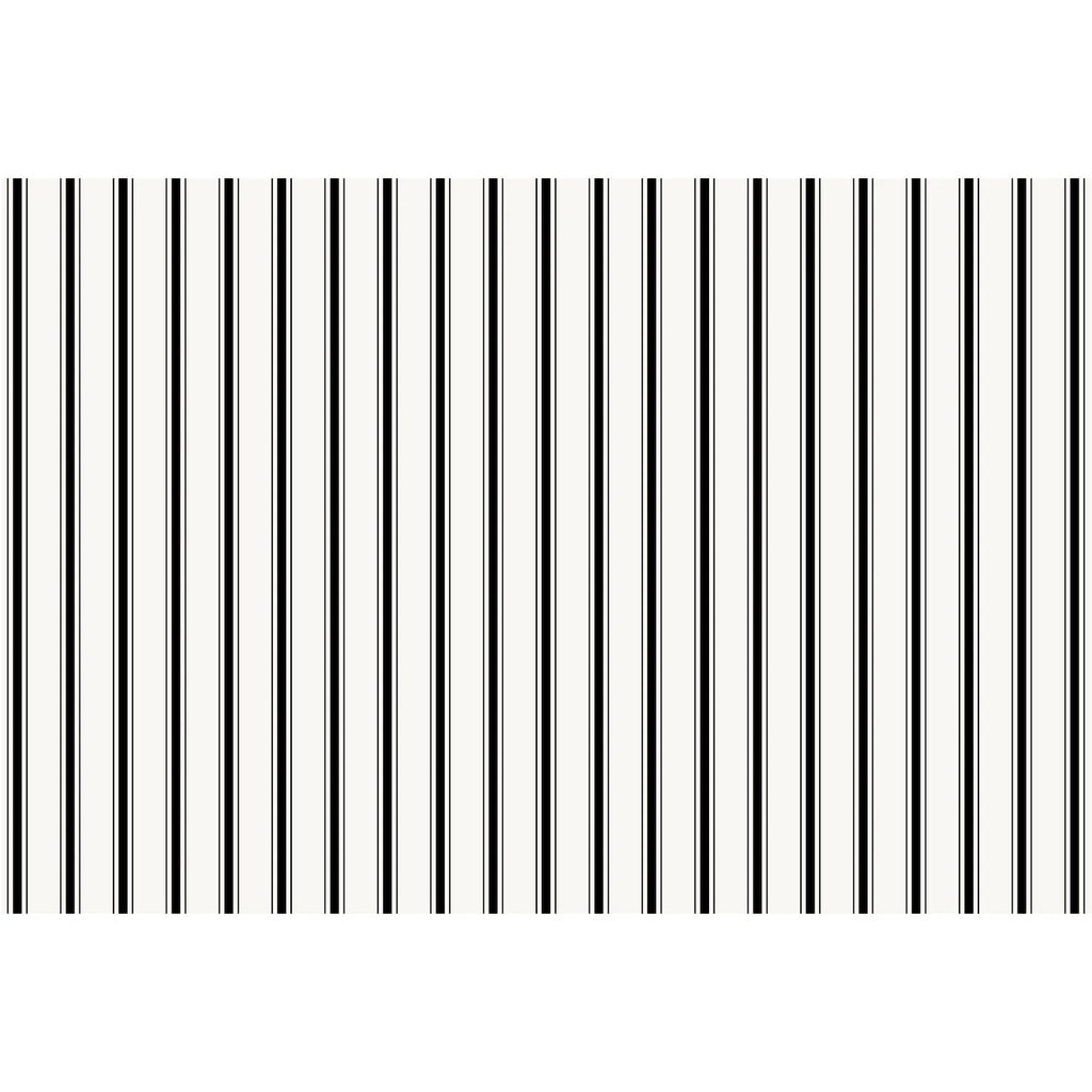 Black Ribbon Stripe Placemat