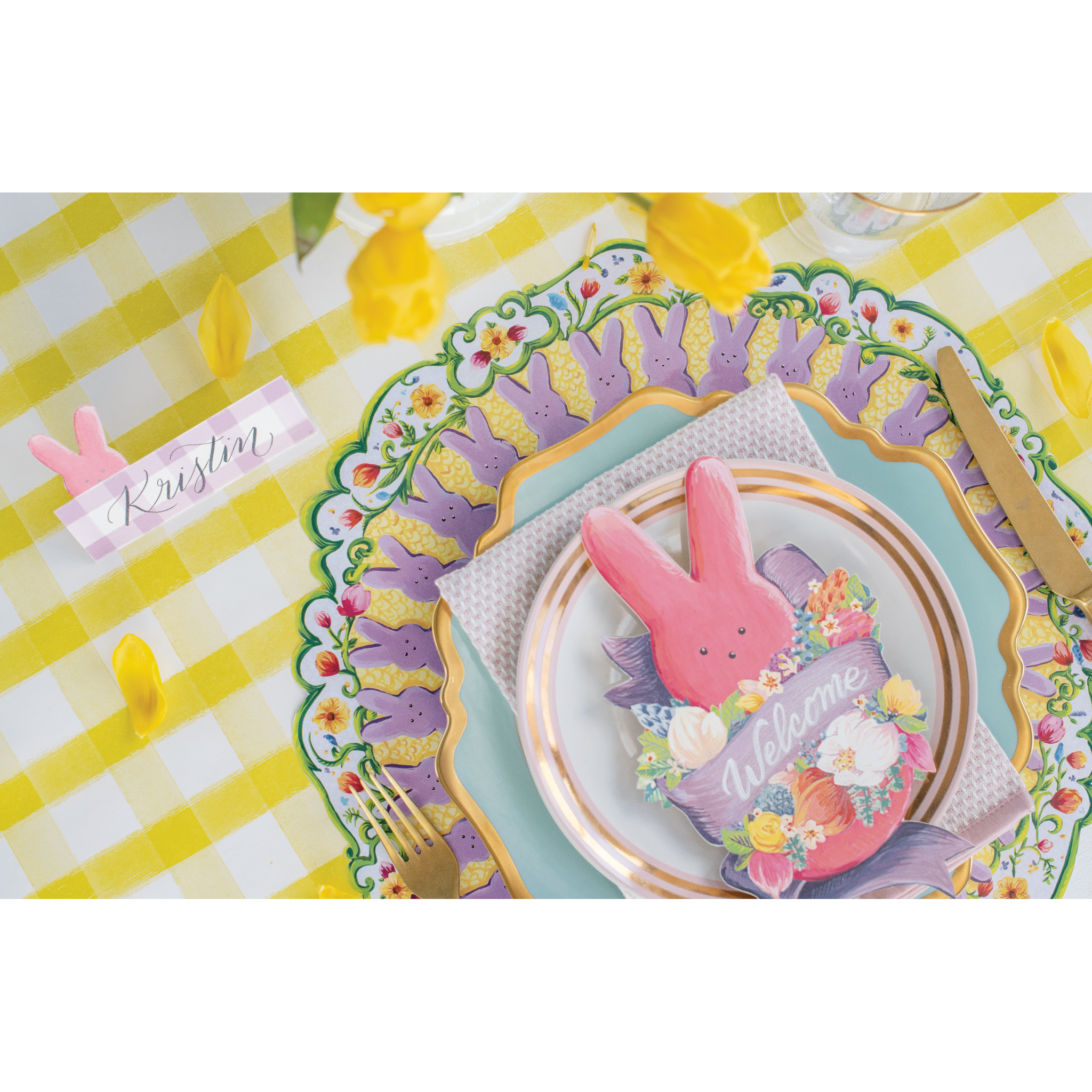 Peeps Bunny Place Card