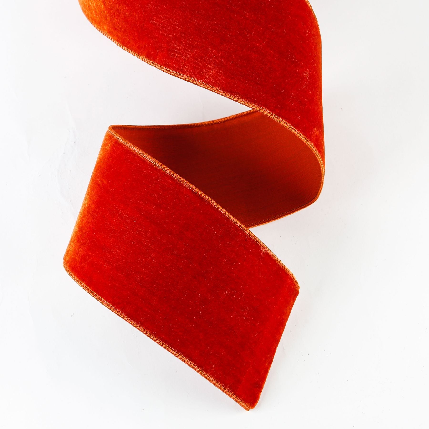 Orange Velvet Ribbon
