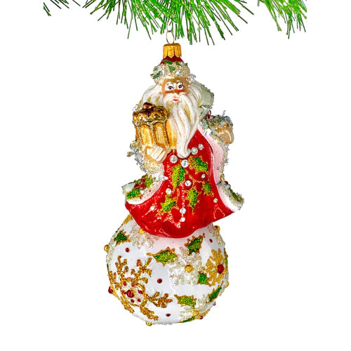 Longchamp Santa Ornament