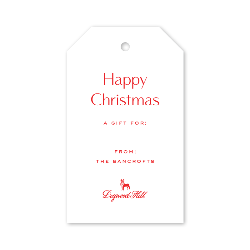 London Holiday Gift Tags