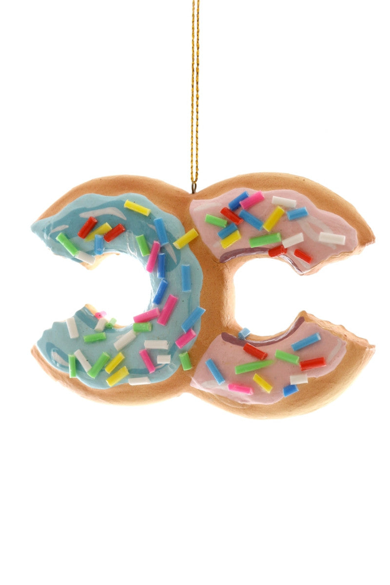 High Fashion Donuts Ornament