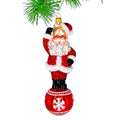 Santa's Back In Town Ornament