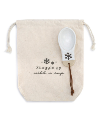 Snowflake Coffee Bag with Scoop