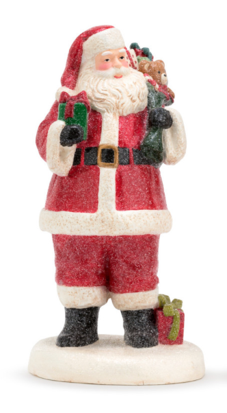 Santa Paper Pulp Figure