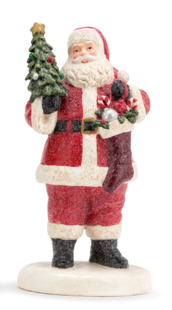 Santa Paper Pulp Figure