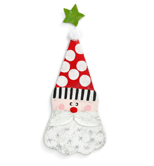 Santa Gnome Door Hanger