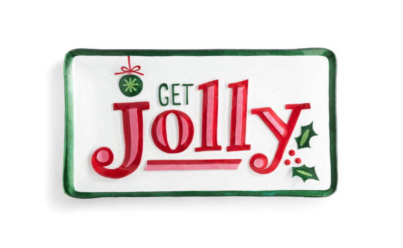 Get Jolly Rectangle Platter