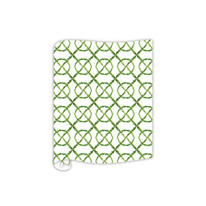 Tom Tom Handpainted Greenery Lattice Wrapping Paper