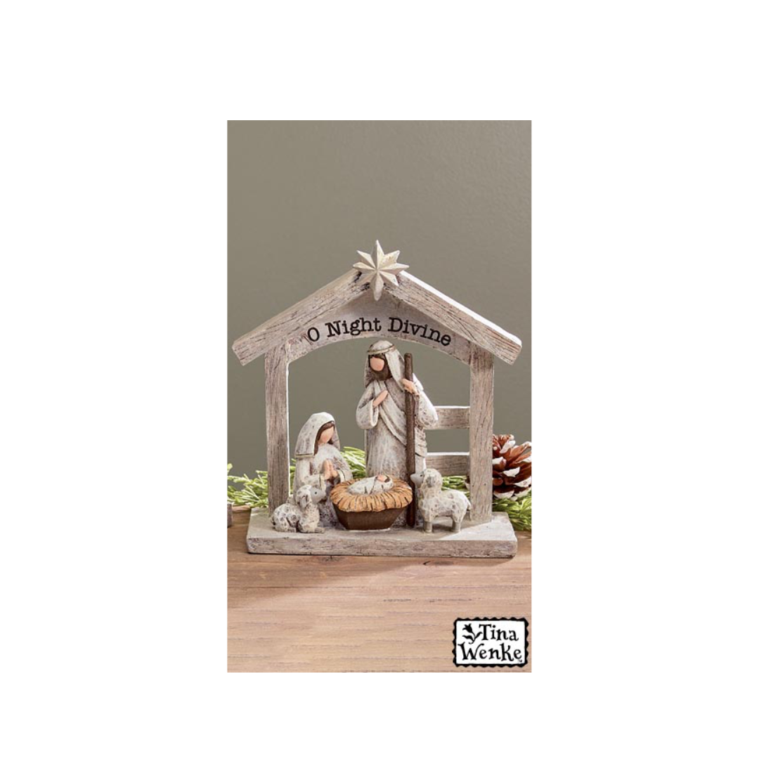 Resin Nativity Sitter