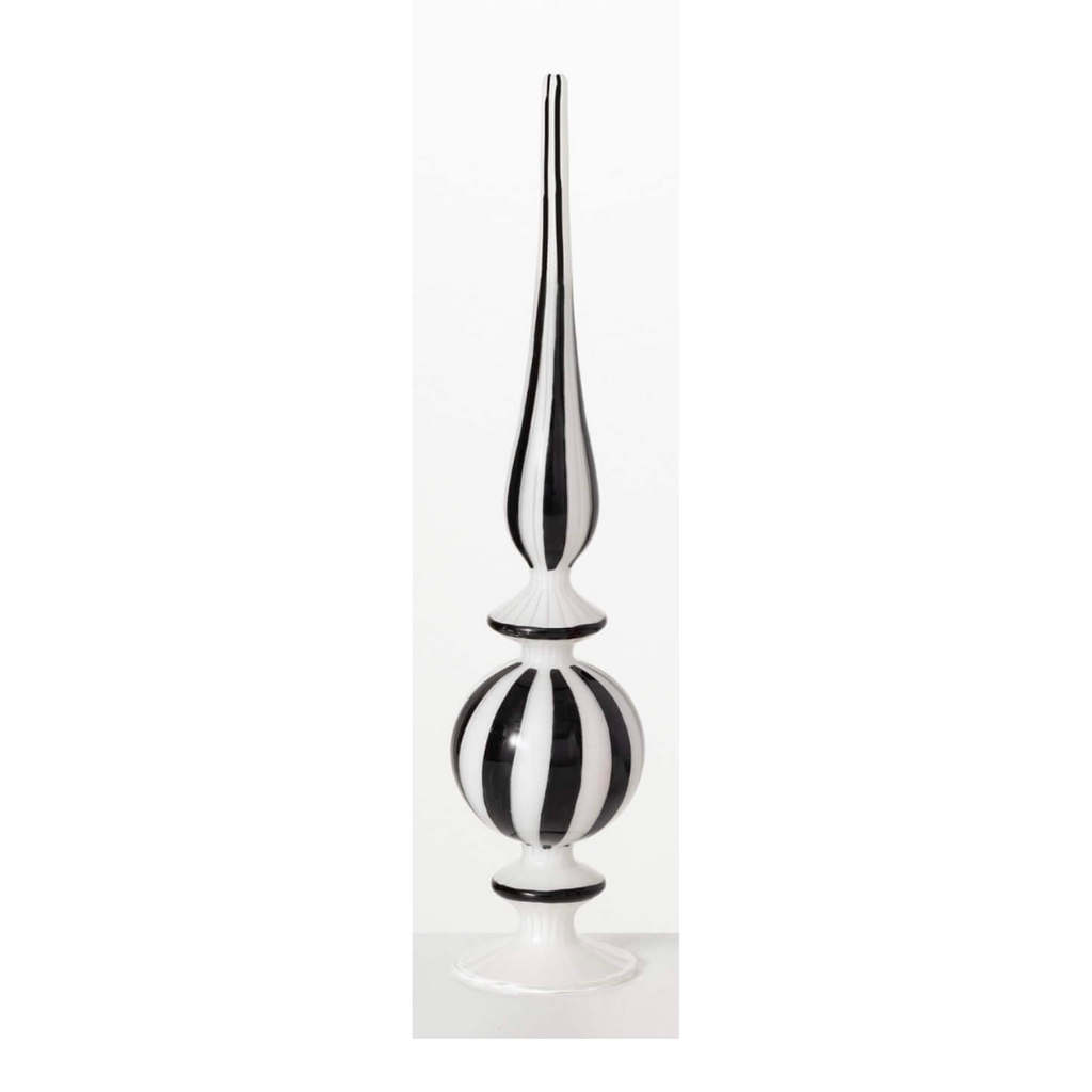 Striped Finial