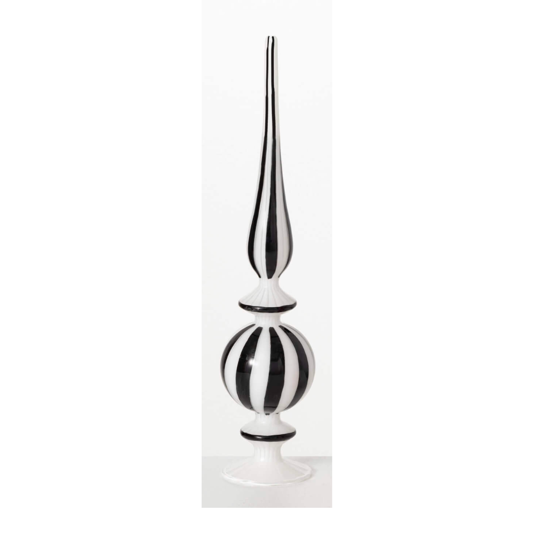 Striped Finial