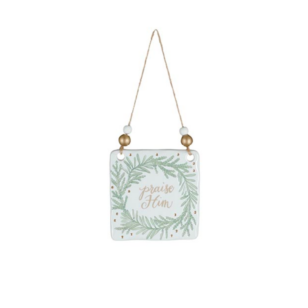 Holiday Impressions Message Ornament