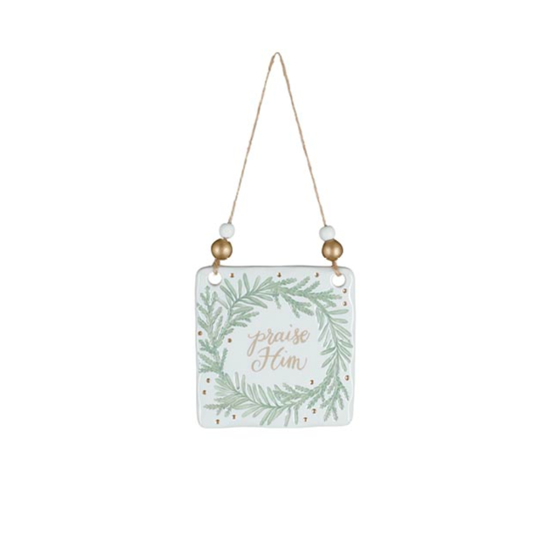 Holiday Impressions Message Ornament