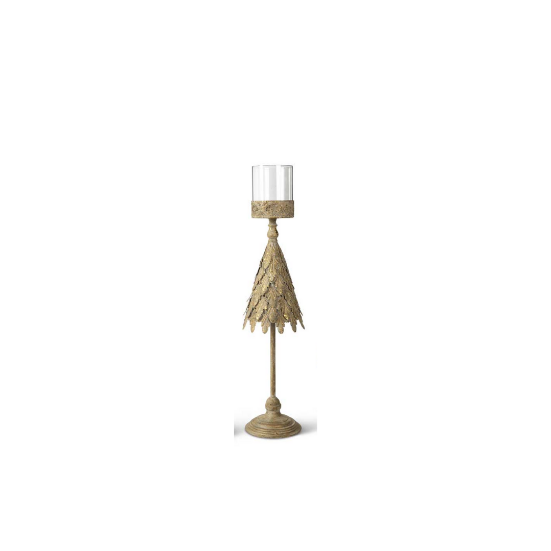 Gold Tree Candleholder
