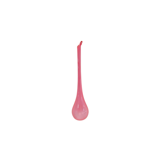 Bubblegum Teardrop Ornament- Light Pink