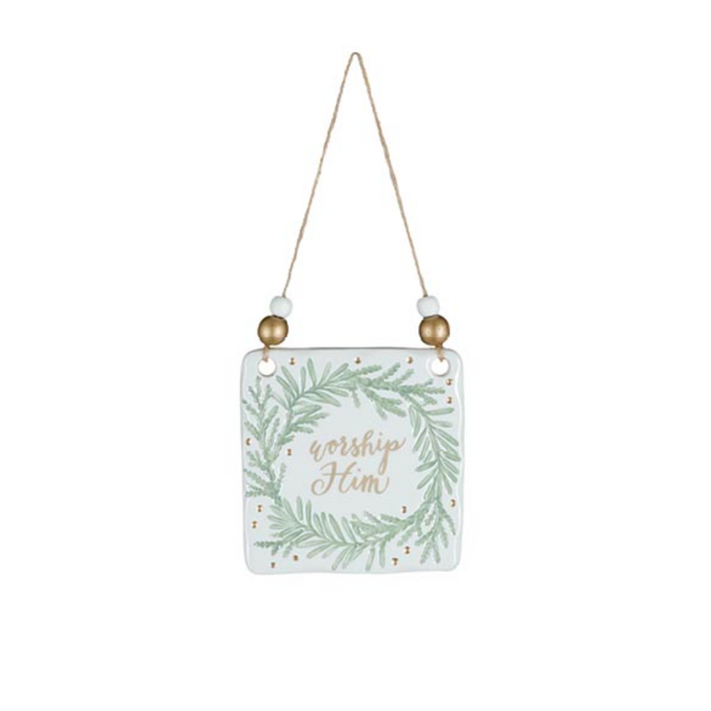 Holiday Impressions Message Ornament