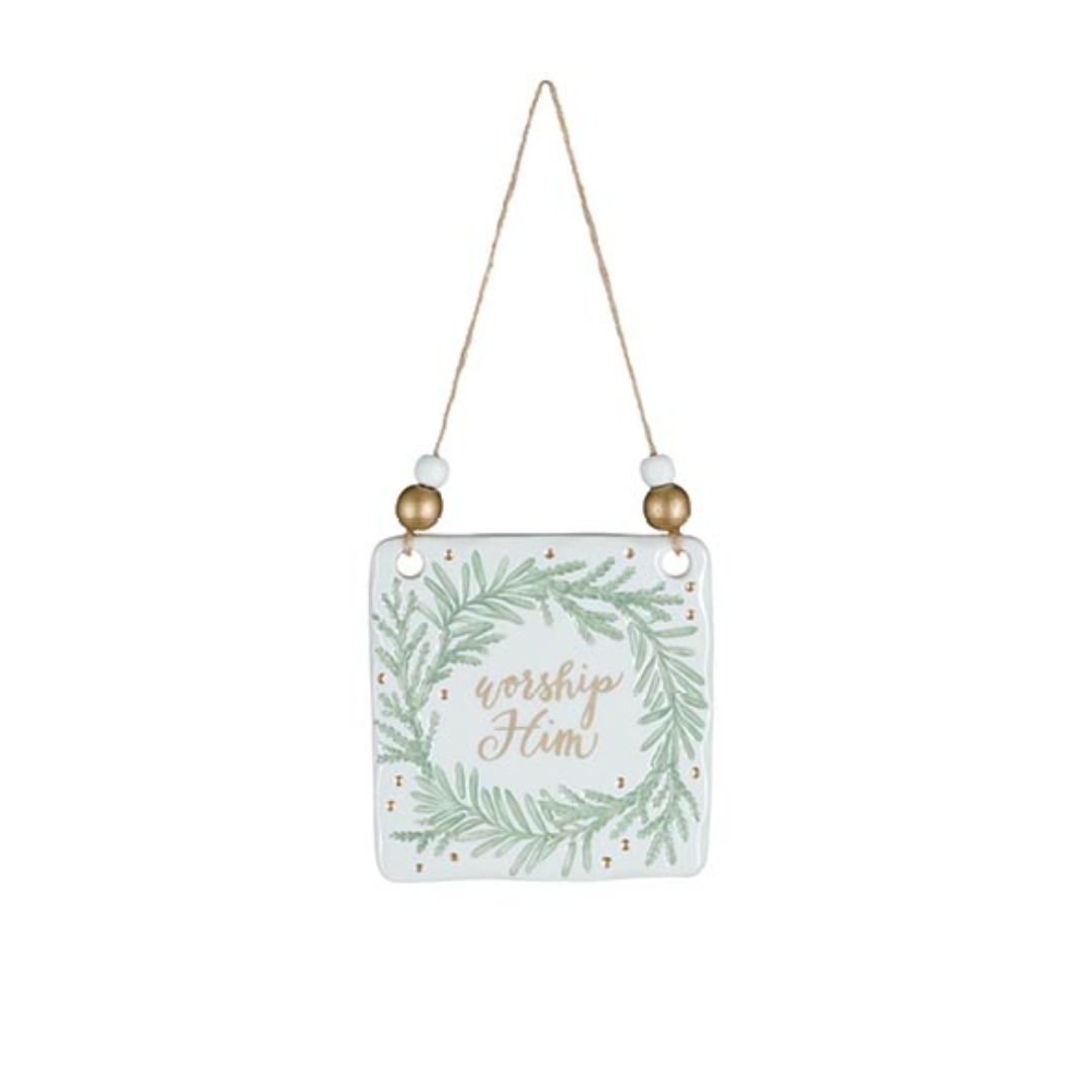 Holiday Impressions Message Ornament