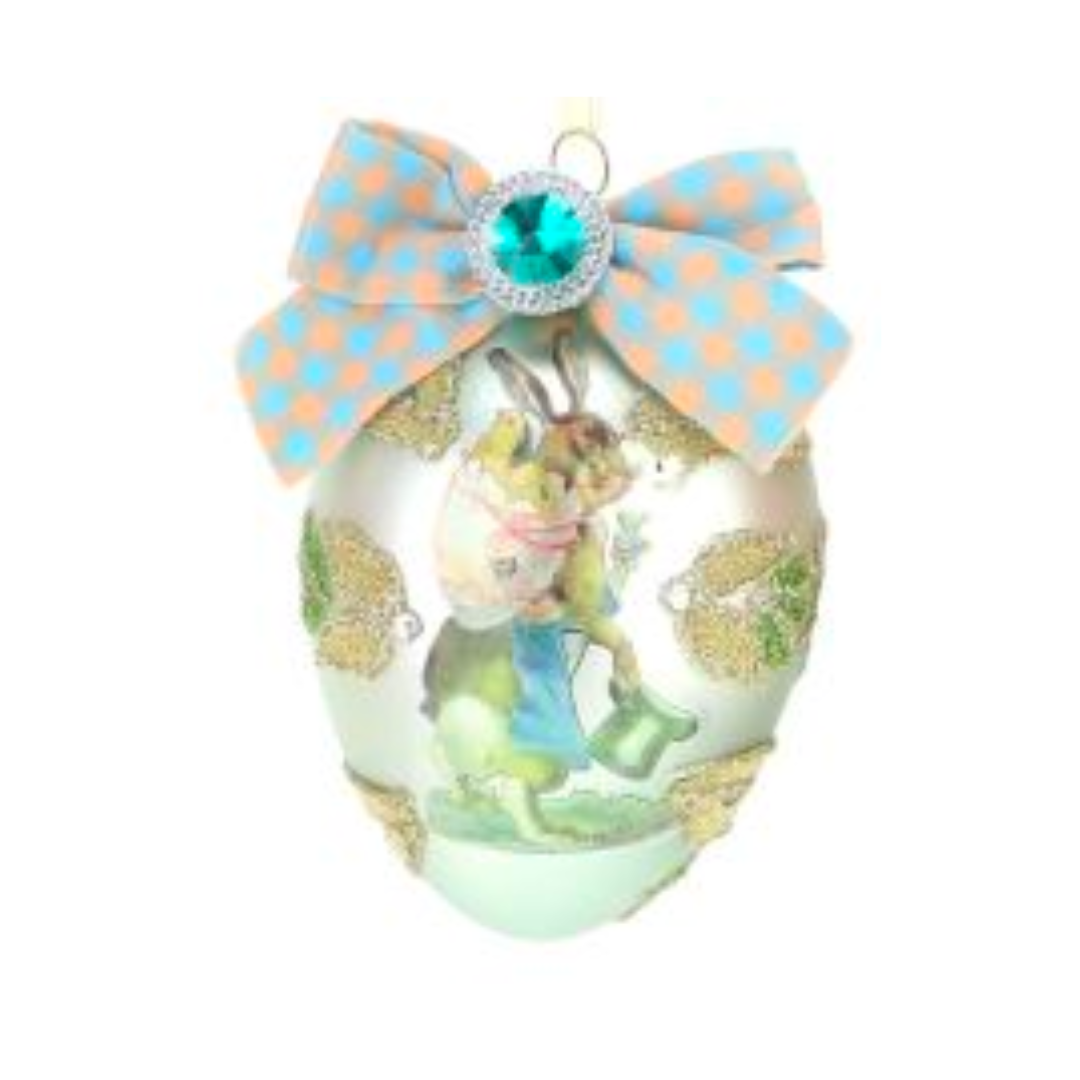 Easter Rabbit Ornament- 5"