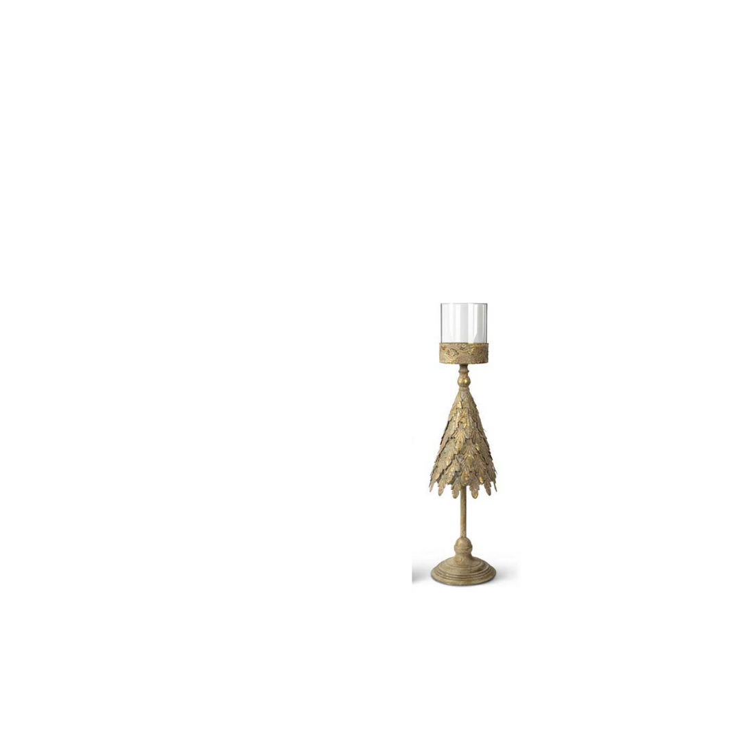 Gold Tree Candleholder