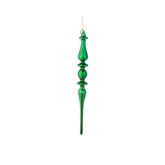 Green Finial Ornament