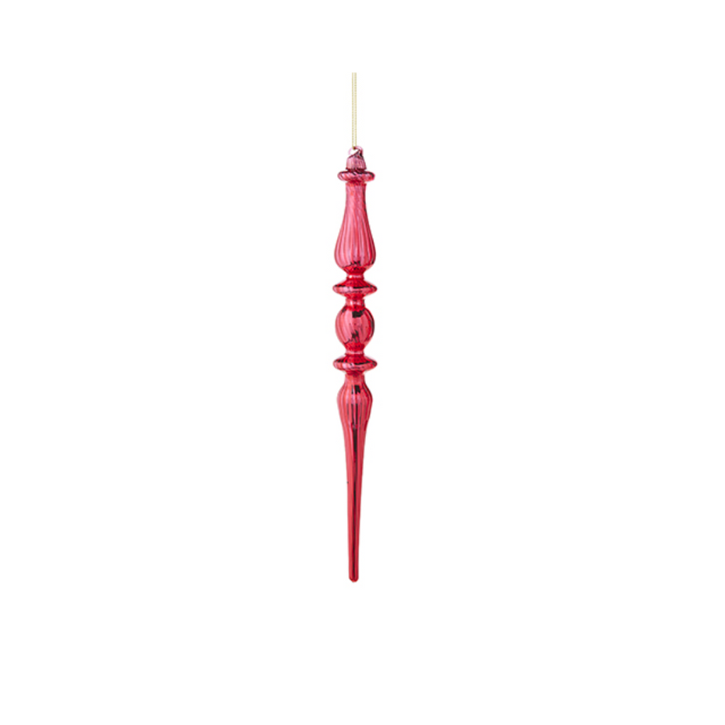Pink Finial Ornament