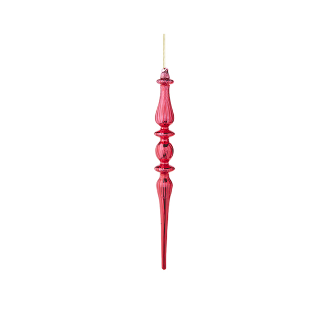 Pink Finial Ornament