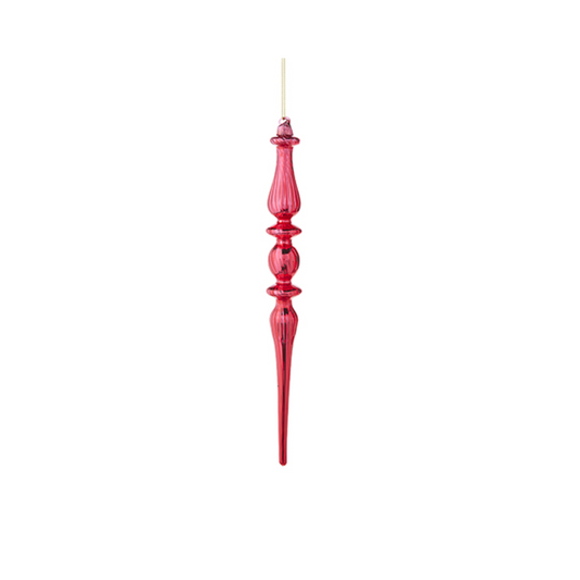 Pink Finial Ornament