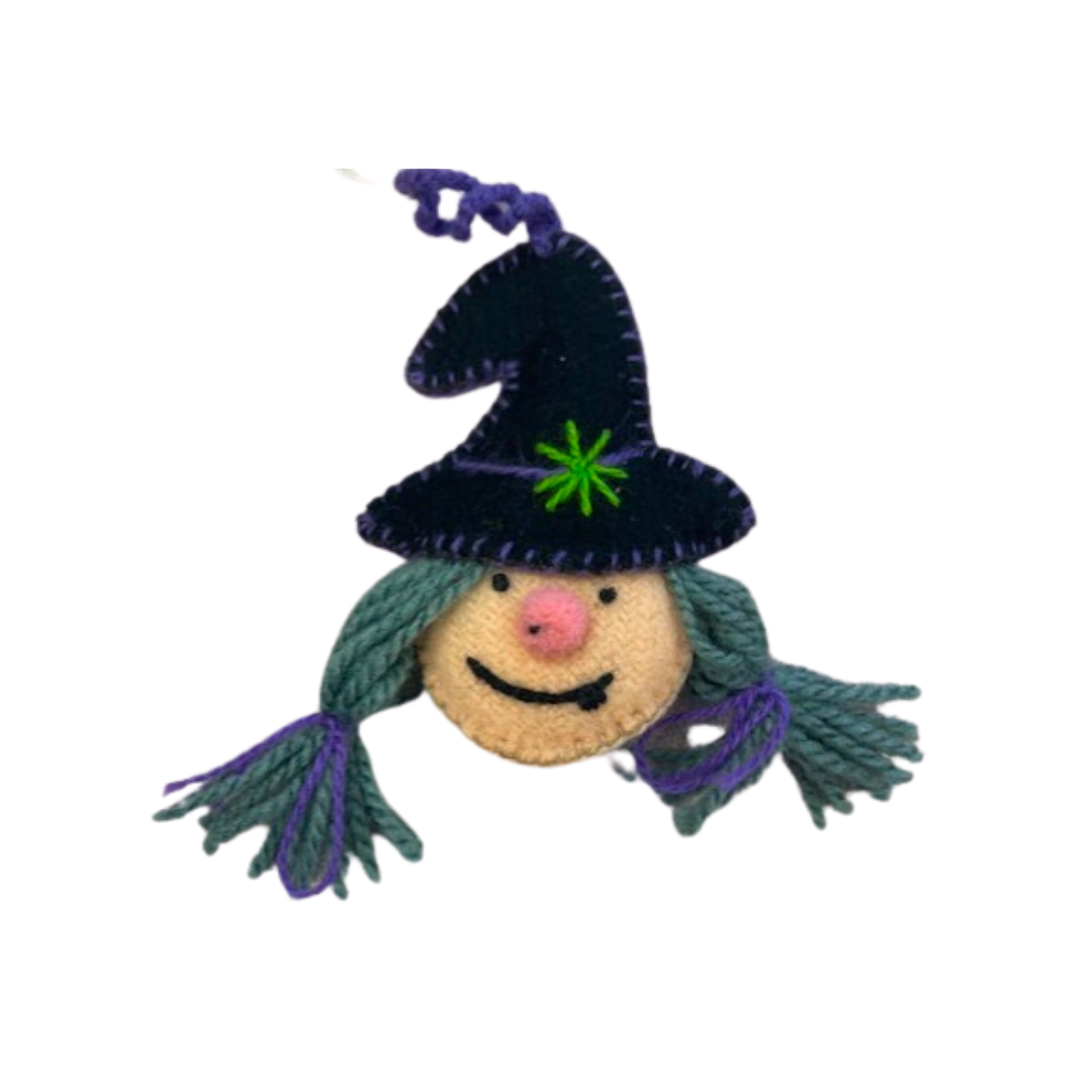 Witch Head Ornament