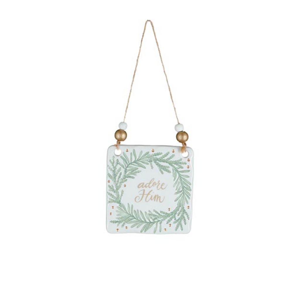 Holiday Impressions Message Ornament