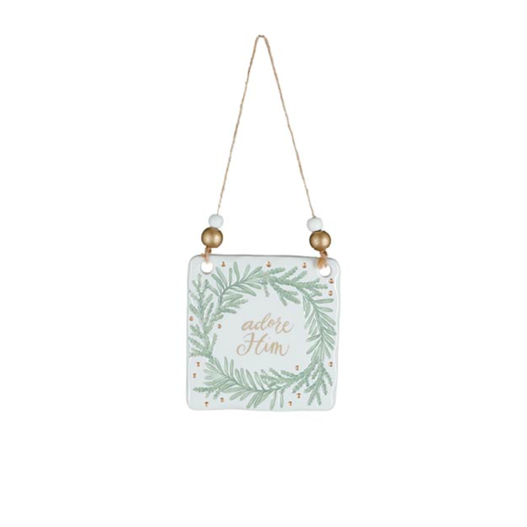Holiday Impressions Message Ornament