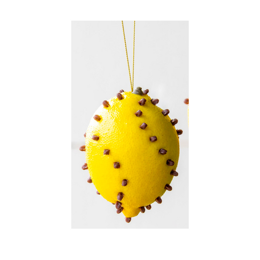 Cloved Lemon Ornament