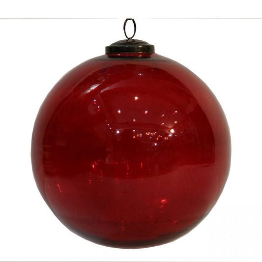 Red Glass Ornament
