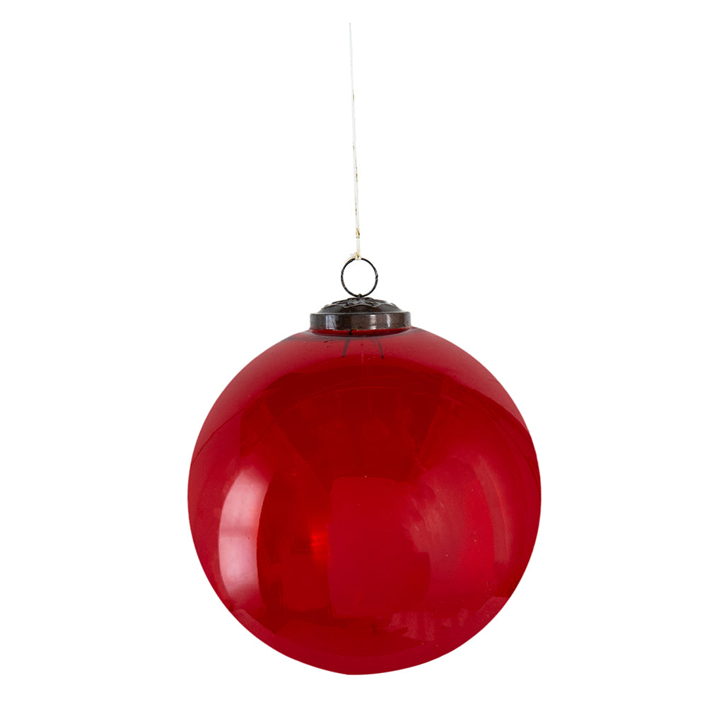 Red Glass Ornament