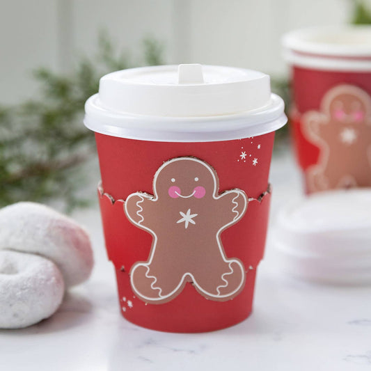 Gingerbread Man Cozy To-Go Cup