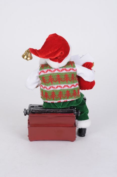 Typewriter Santa
