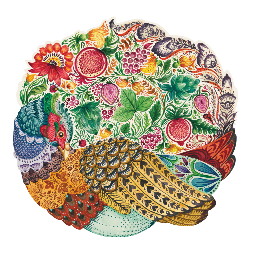 Die-Cut Bountiful Pheasant Placemats