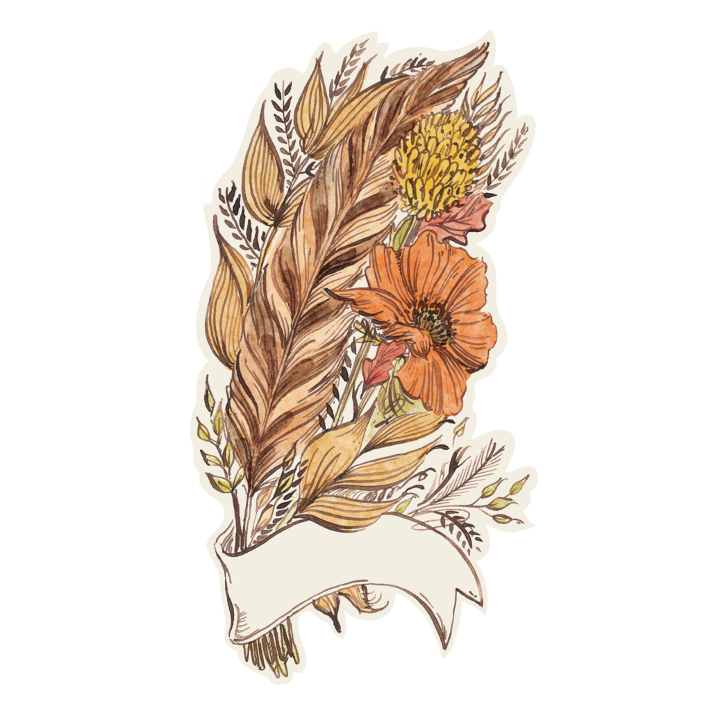 Feather Table Accent