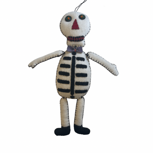 Felt Skeleton Ornament