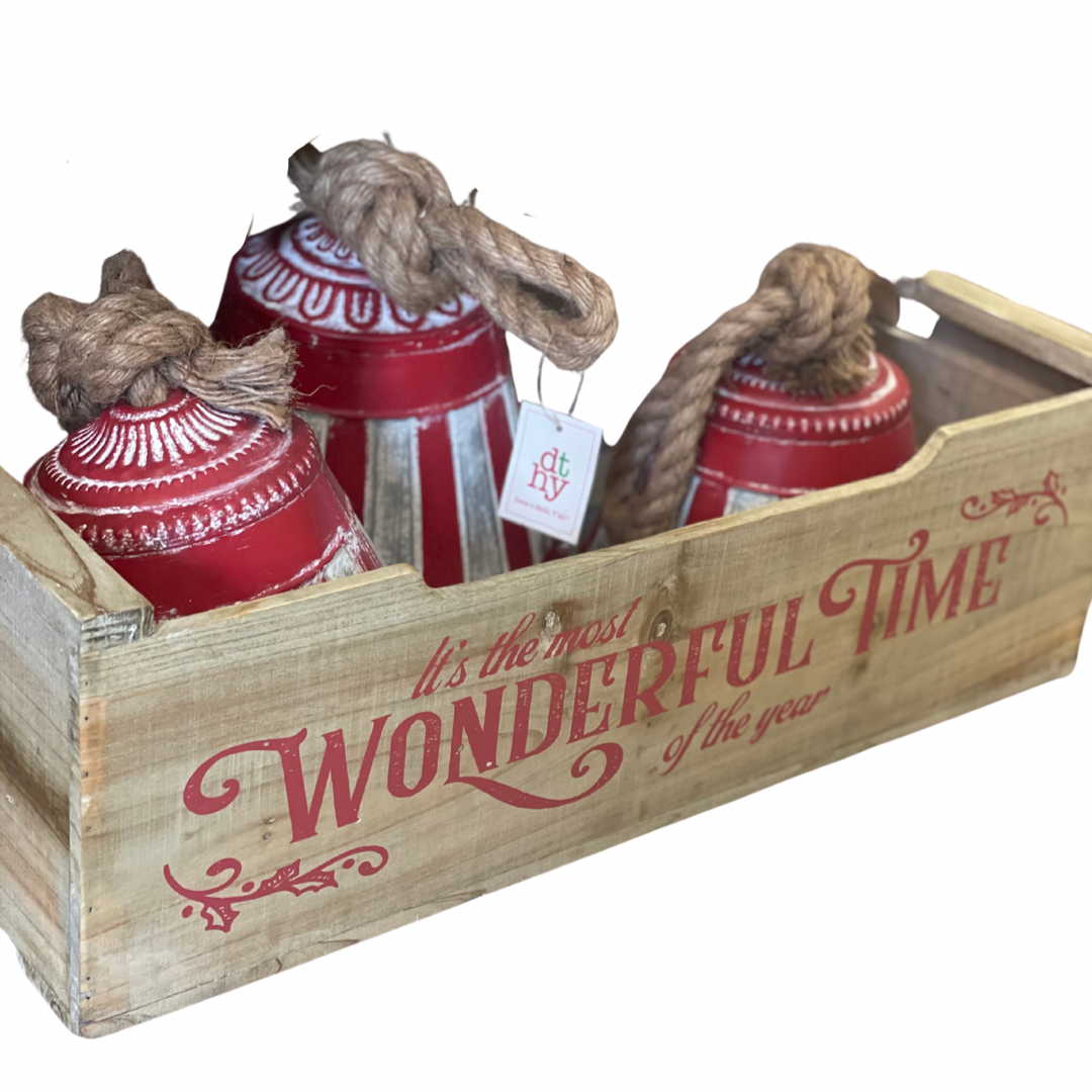 Wood Christmas Crate